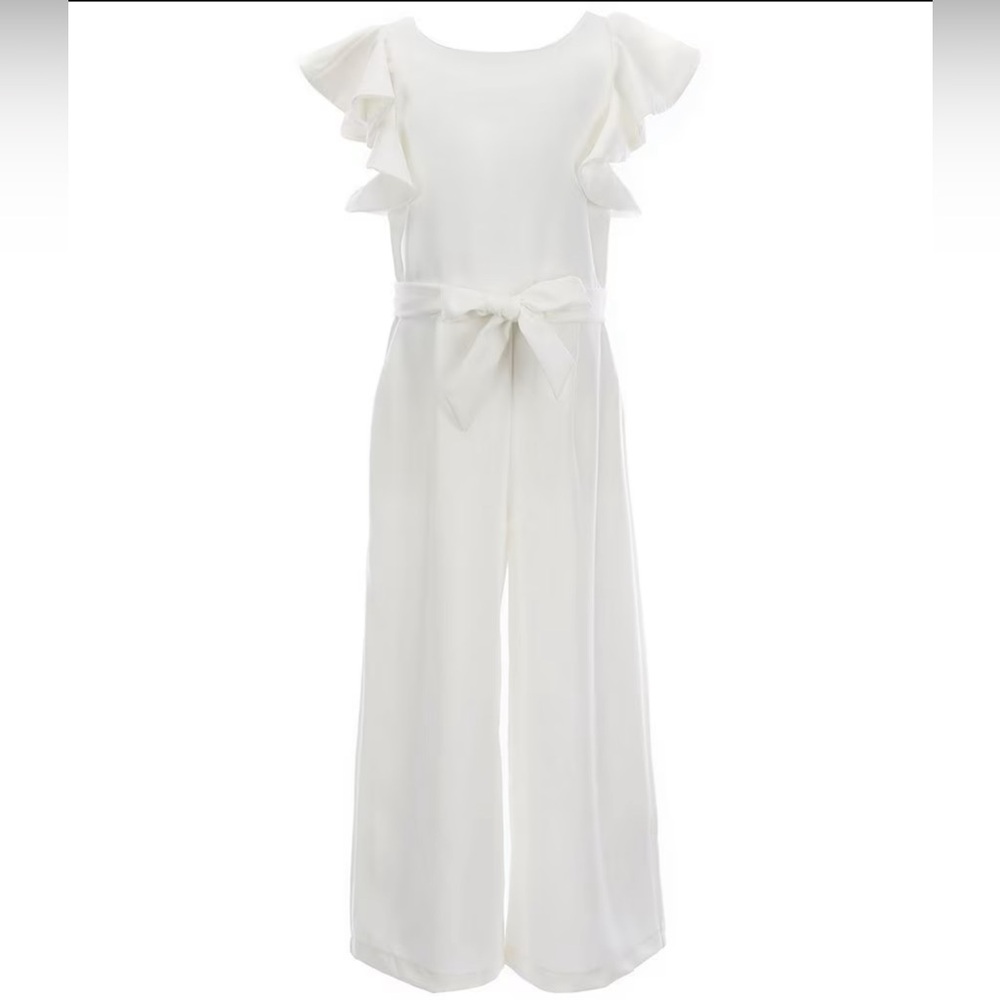 Ruffle Sleeve Jumpsuit
